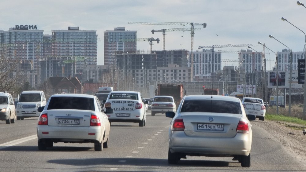 Рекордный объем жилищного строительства зафикисрован в Краснодаре, Анапе и Сочи