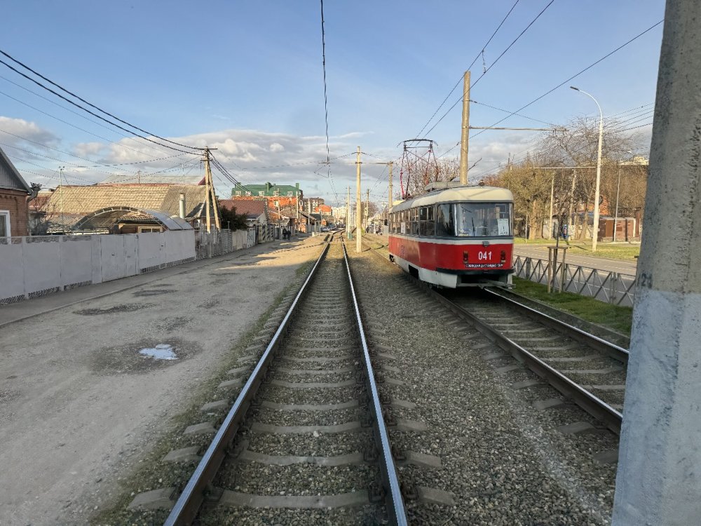Для строительства новой ветки трамвая в мкр Россинского в Краснодаре потребуется ₽8 млрд