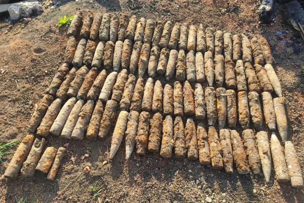 Почти 100 снарядов обнаружили на стройплощадке в Краснодаре